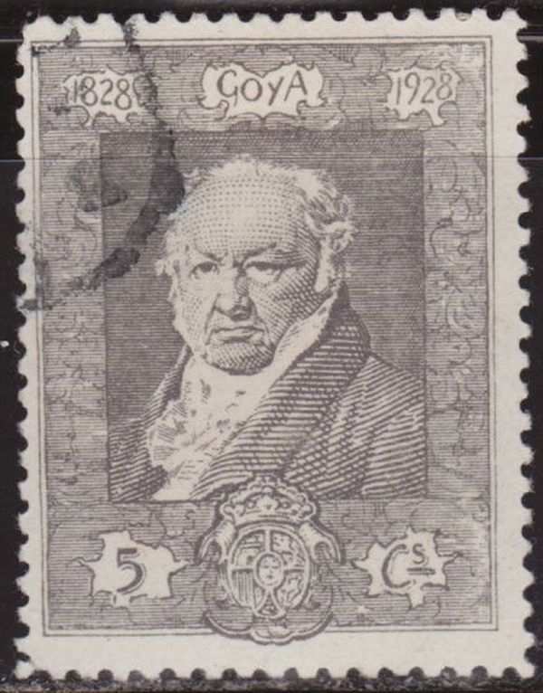 España 1930 503 Sello º Quinta de Goya en la Expo de Sevilla Retrato de Francisco de Goya por Vicente Lopez 5c Timbre Espagne Spain Spagna Espana Espanha Spanje Spanien Spanie Stamps Briefmarke Francobolli Timbre Postal Postzegel Selo Postal